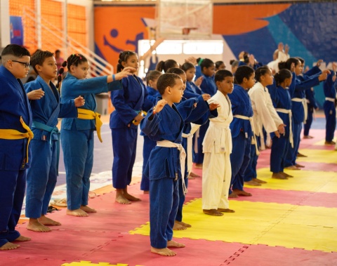 Festival de Judô Escolar reúne estudantes e incentiva formação cidadã