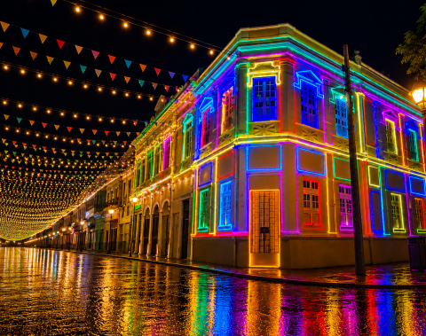 São João Massayó 2026 terá decoração recorde e transforma Maceió em um espetáculo de luzes