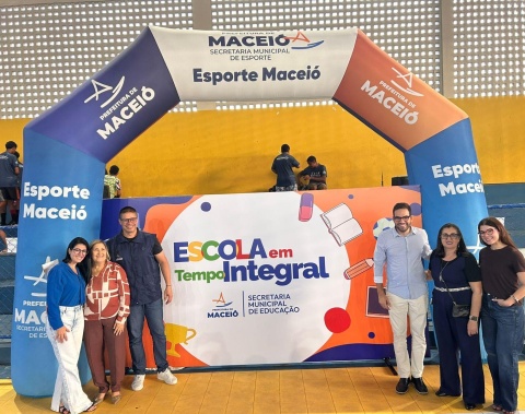 Esporte e Educação de Maceió lançam projeto Contraturno Campeão para alunos do tempo integral