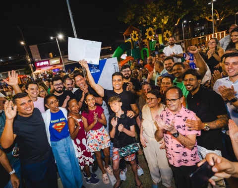 JHC entrega praça com food park,  fortalece comércio e amplia áreas de lazer no Santo Eduardo