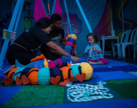 Sala sensorial amplia inclusão e garante mais conforto no Verão Maceió