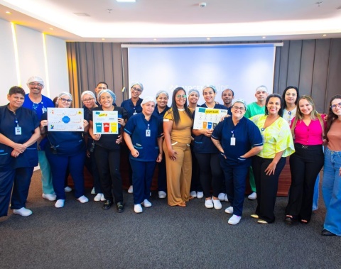 Capacitação reforça papel essencial da higienização na segurança do paciente no Hospital da Cidade