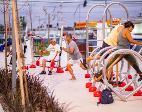 Espaços revitalizados transformam rotina e fortalecem saúde mental de idosos em Maceió