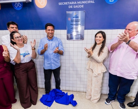 Prefeito Rodrigo Cunha entrega PAM Salgadinho reformado, agora sede do Saúde da Gente Especialidades
