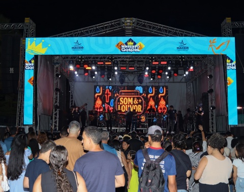 Massayó Gospel celebra Dia do Evangélico com noite de fé e adoração no Benedito Bentes