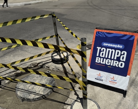 Centro recebe mais uma etapa da Operação Tampa Bueiro neste sábado (24)