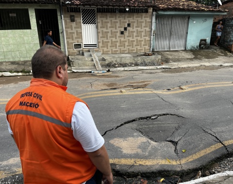 Rebaixamento de solo na Chã da Jaqueira não tem relação com mineração