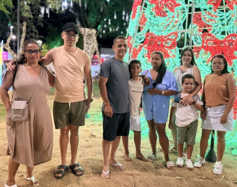 Vila de Natal no Parque do Centenário fortalece lazer e economia na parte alta de Maceió