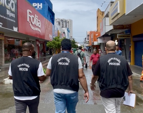 Procon Maceió realiza fiscalização de rotina em lojas do Centro