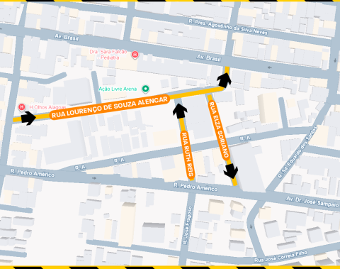 Novas alterações de sentido entram em vigor no bairro Poço no dia 11 de outubro