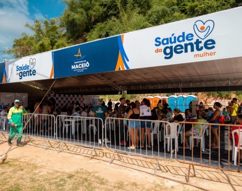 Saúde da Gente ultrapassa 1,5 milhão de atendimentos à população de Maceió