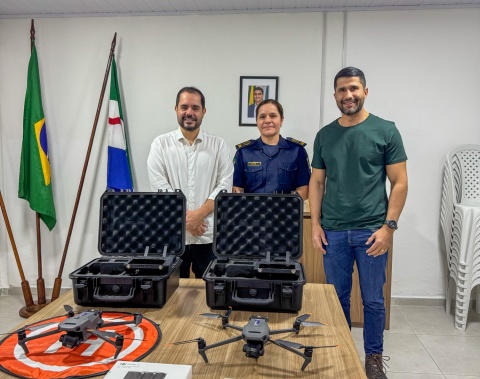 Semsc recebe novos drones para reforçar operações de segurança em Maceió