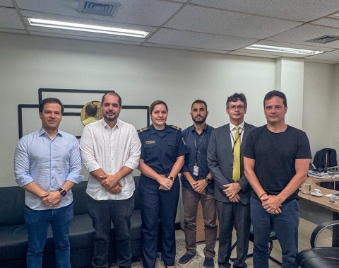 Secretário de Segurança Cidadã se reúne com a Polícia Federal para tratar de integração tecnológica e ações conjuntas de segurança