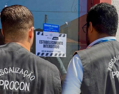 Procon Maceió interdita academia por risco à saúde e segurança dos consumidores