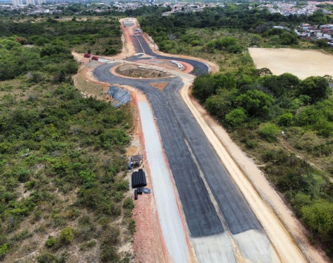 Obras na Linha Verde avançam com múltiplas frentes de serviços e alcançam 62% de execução
