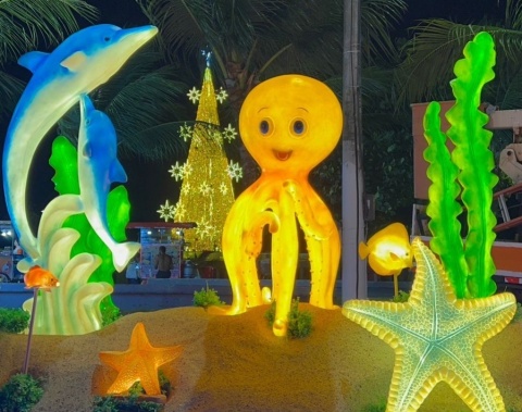 Natal de Todos Nós ganha elementos marítimos que simbolizam Maceió