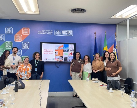 Câmara de Segurança Alimentar e Nutricional de Maceió faz visita técnica a Recife (PE)