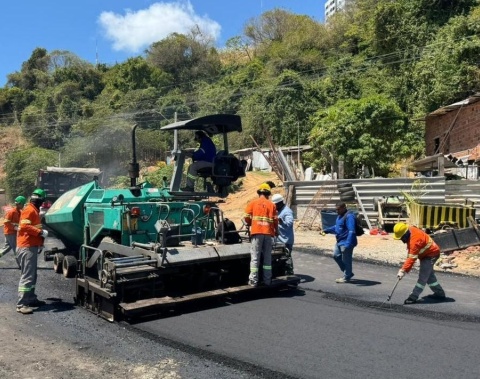 Vale do Reginaldo completa mais de 1,5Km de pavimentação
