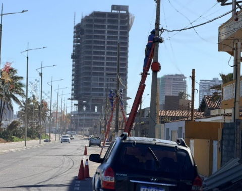 Operação Poste Limpo chega à orla de Cruz das Almas e Jacarecica