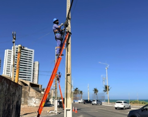 Ilumina Maceió restabelece iluminação na orla de Jacarecica após furto de cabos