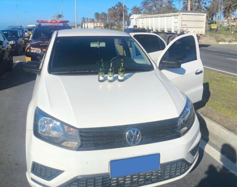 Motorista com sinais de embriaguez é preso em ação conjunta do DMTT e Guarda Municipal