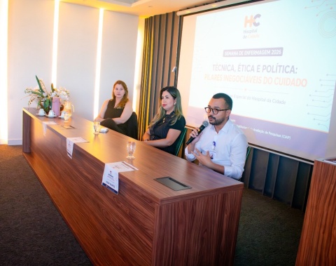 Hospital da Cidade promove debate sobre protagonismo da enfermagem durante programação especial da categoria