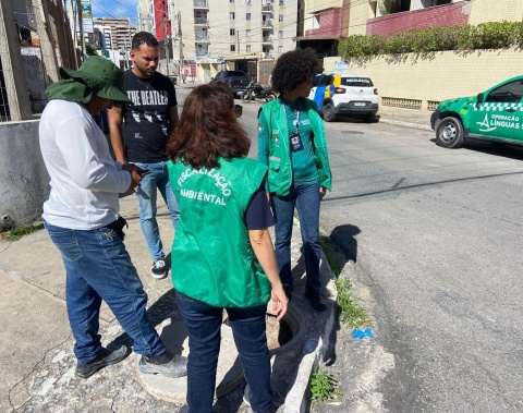 Operação Língua Suja identifica ligação irregular de esgoto da BRK na Jatiúca