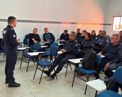 Guardas Municipais participam de Curso de Operador de Polícia Comunitária Aplicada