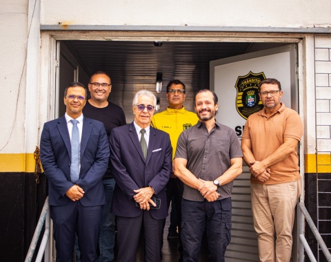 Diretor-presidente do Departamento de Trânsito de Maceió recebe presidente do TRE/AL