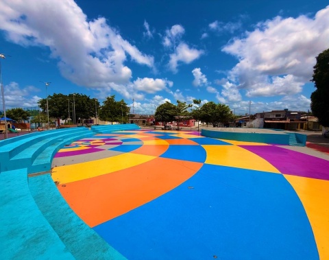 Prefeitura reforça manutenção do Parque Osman Loureiro, no Clima Bom