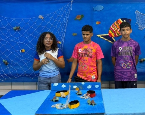 Escola Municipal Antídio Vieira realiza 4ª Feira de Inovação, Ciência, Tecnologia e Sustentabilidade