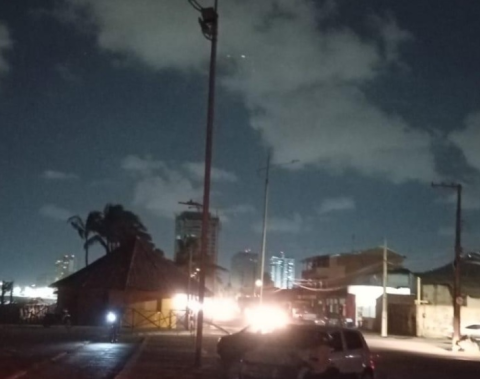Ilumina registra três furtos de cabos em uma semana na Avenida Litorânea