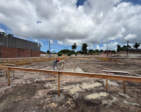 Prefeitura começa fundação de obra do novo Mercado Público do Tabuleiro