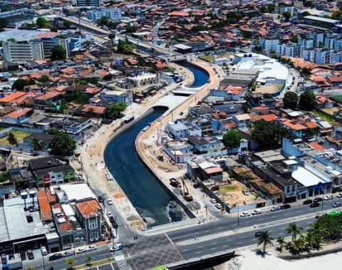 Urbanização do Salgadinho avança, enquanto saneamento e canalização são concluídos