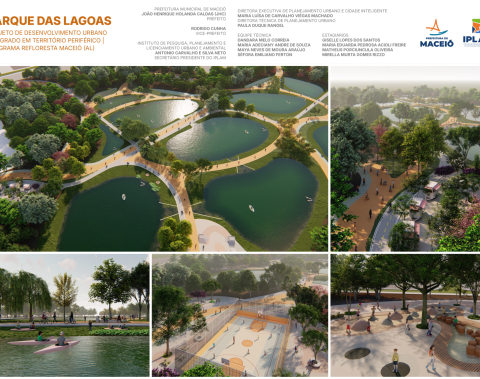 Projeto Parque das Lagoas coloca Maceió entre as finalistas do Mapa de Iniciativas Urbanas