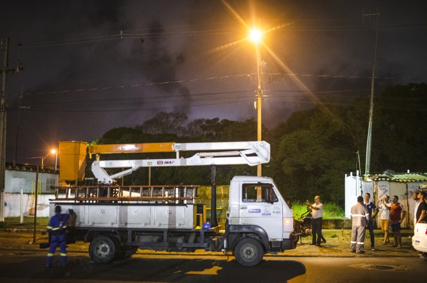 Área do Residencial Maceió I depois da manutenção. Foto: Matheus Alves/ Ascom Sima