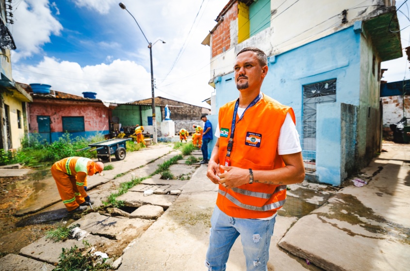 Willams de Oliveira atua no Nudec da Vila Brejal, na Levada. Foto: Jonathan Lins/Secom Maceió