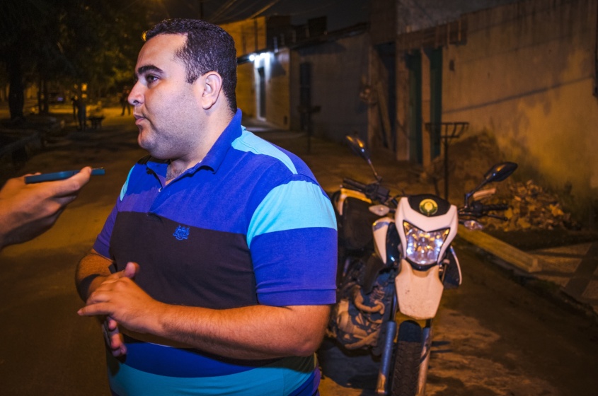 Conselheiro tutelar, Marcos Costa. Foto: Matheus Alves/Ascom Sima