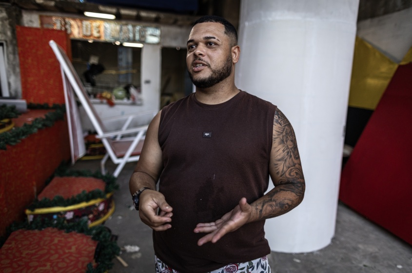 Kleverton Gardony, diretor geral de produção e carnavalesco. Foto: Alisson Frazão/ Secom Maceió