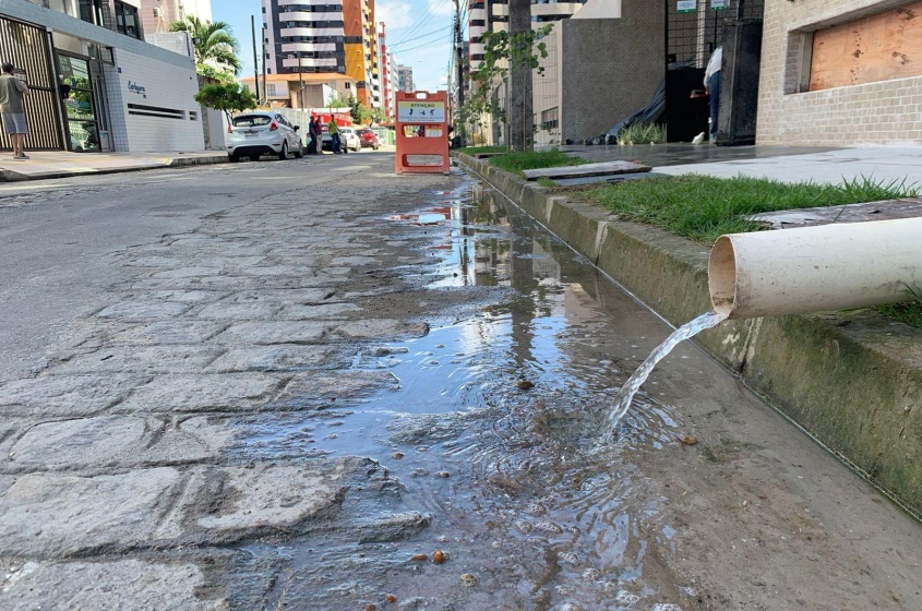 Prática adotada por construtora é irregular. Foto: Ascom Seminfra