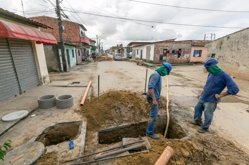 Bairros do Clima Bom e outra localidades foram beneficiadas com as obras. Foto: Itawi Albuquerque / Secom Maceió