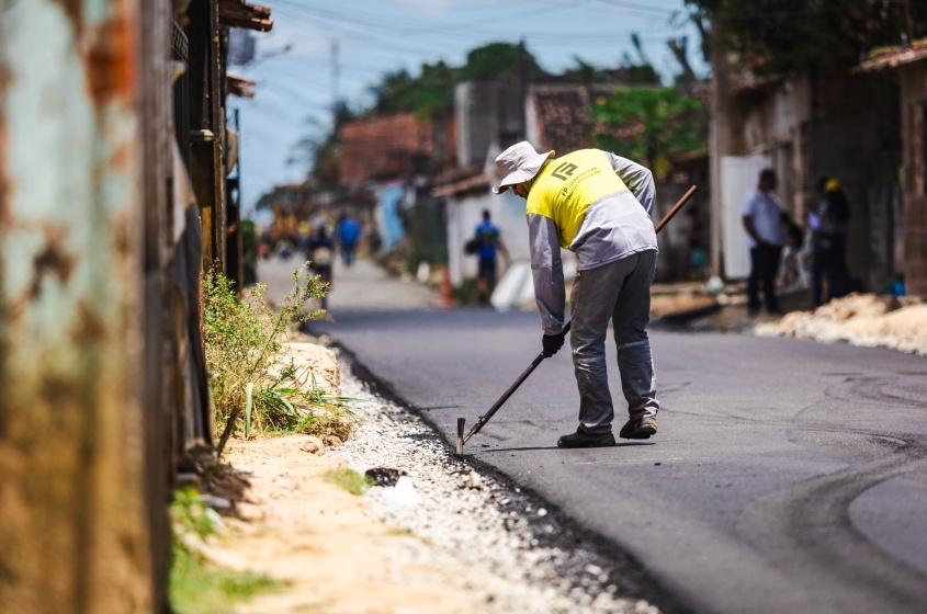 Conjunto de obras levam qualidade de vida para mais de 85 mil moradores na Cidade Universitária. Foto: Jonathan Lins/Secom Maceió.