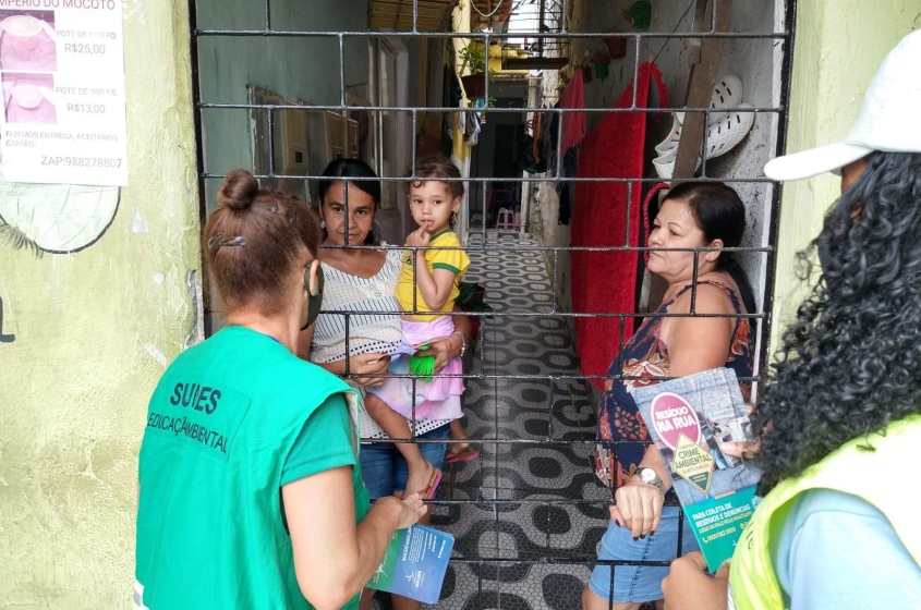 Nos primeiros meses de 2022, 9 bairros da capital foram atendidos. Foto: Ascom Sudes