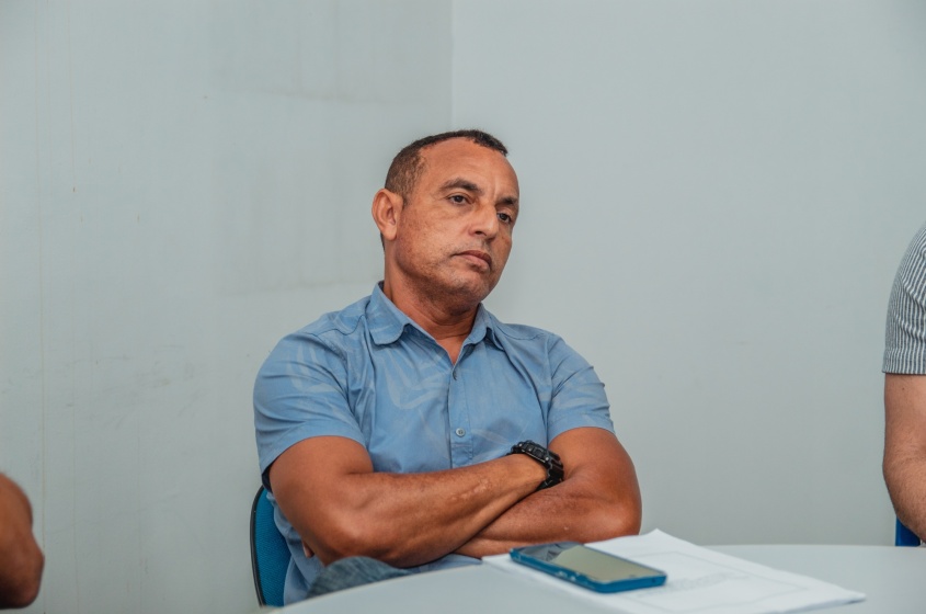 Rosinaldo Monteiro, também esteve na reunião para debater sobre a atualização. Foto: Evinho Silva/Ascom SMTT
