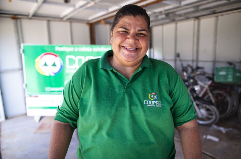 Cooperada conta que trabalho de um dia no evento equivale ao de um mês. Foto: Alisson Frazão/Secom Maceió