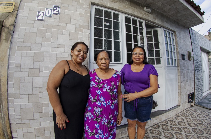 Liene Marques Nascimento, hoje tem 78 anos. Foto: Alisson Frazão/Secom Maceió.