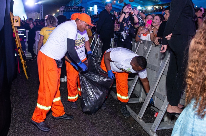 Cerca de 70 agentes atuam durante e após os shows. Foto: Juliete Santos/Secom Maceió