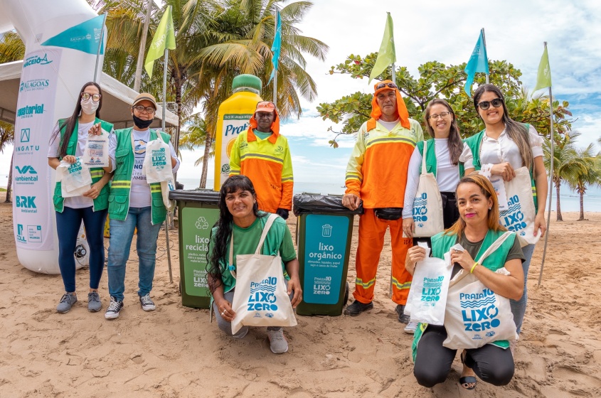 Equipe da Sudes estará atuando na educação ambiental nas próximas ações. Foto: Itawi Albuquerque/Secom Maceió