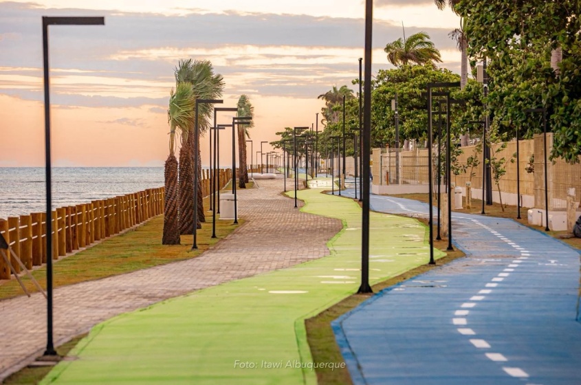 Área foi totalmente requalificada. Foto: Itawi Albuquerque