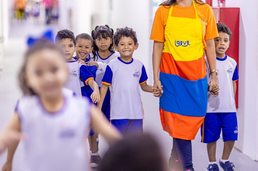 Estrutura do Gigantinhos contribui para o desenvolvimento e aprendizado das crianças matriculadas. Foto: Itawi Albuquerque/ Secom Maceió